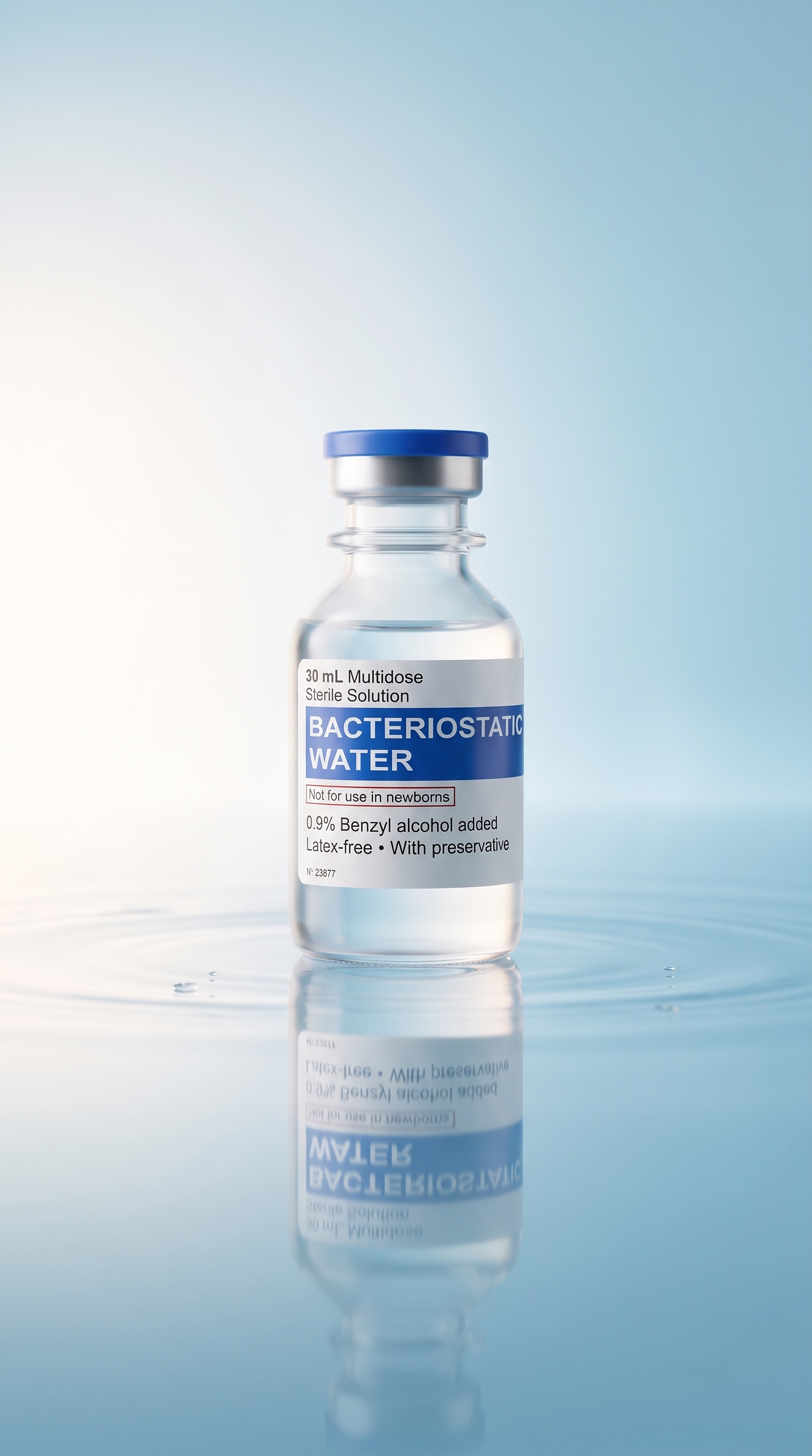 Bacteriostatic Water — 30 mL · Multidose Sterile